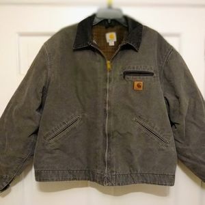 Vintage Carhartt work jacket grey XL